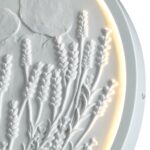 7169/10WL HIGHTECH ODL26 427 Настенный светильник белый/гипс/металл IP20 LED 10W 816Лм 3000K 220-240V LAVANDA — изображение 3