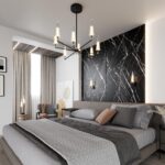 5429/10TL MODERN ODL_EX24 000 черный матов./прозрачный/металл/стекло/акрил Настольная лампа LED 10W 3000K 740Лм FUNGO