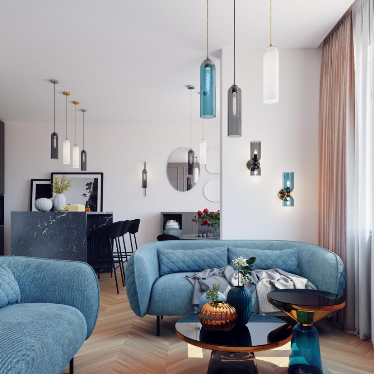 a7b80a19bc20d67052f7f521221e6bfa 4805/1W PENDANT ODL21 407 никель/дымчатый Бра E27 1*60W VOSTI — изображение 1