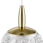 8080/1A LEDIO LN25 000  золото/прозрачный, металл/акрил Подвесной светильник LED 3W 4000K 220V TRINO — изображение 2