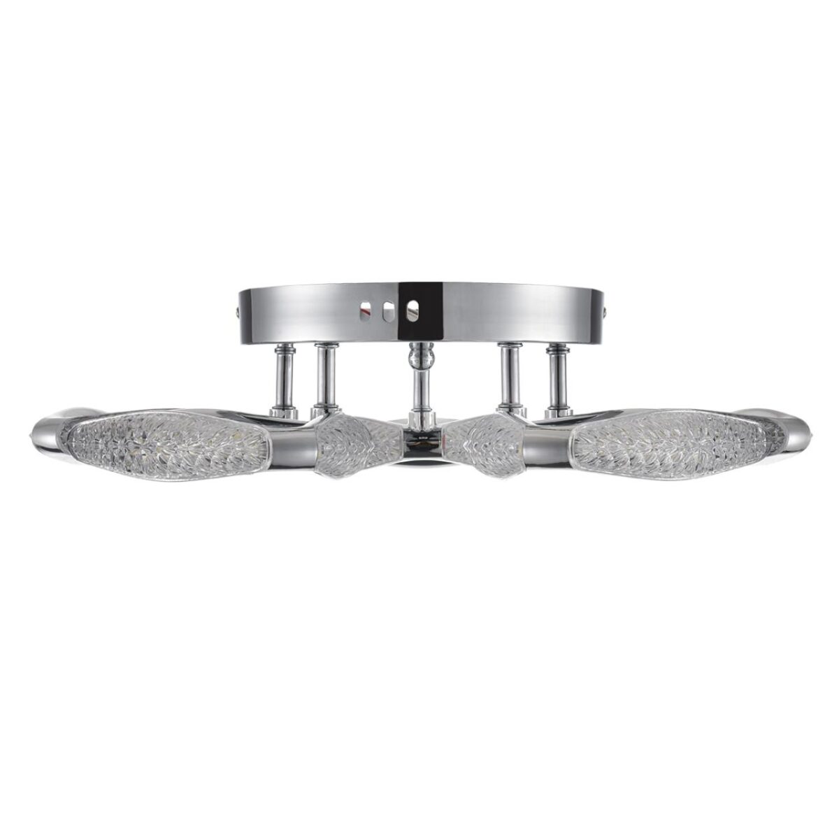 8239/5CL LEDIO LN25 000 хром, металл/пластик Люстра потолочная с ПДУ LED 65W 3000-6000K 220V RUANA — изображение 3