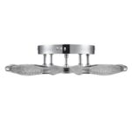 8239/5CL LEDIO LN25 000 хром, металл/пластик Люстра потолочная с ПДУ LED 65W 3000-6000K 220V RUANA — изображение 3