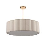 8287/7 PROVENCE LN26 185 золотой/бежевый, металл/текстиль Люстра потолочная Е14 7*40W 220V KORTNI