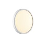7659/18L MITRA LED SN 551 Светильник пластик/белый LED 18Вт 3000/4000K D230 IP40 ALFA WHITE — изображение 2