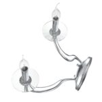 8034/2W CLASSI LN26 000 металл/стекло, хром/прозрачный Бра E14 2*40W 220V INCANTO — изображение 2