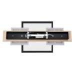 8025/20WL LEDIO LN24 000 черный/дерево, металл/МДФ Настенный светильник GU10 LED 3*10W + LED 20W 4000K 220V PINE — изображение 3