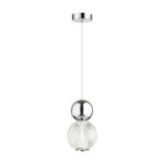 5007/7L L-VISION ODL23 573 хром/прозрачный/металл/акрил Подвес LED 7W 4000K 350Лм CRYSTAL — изображение 2