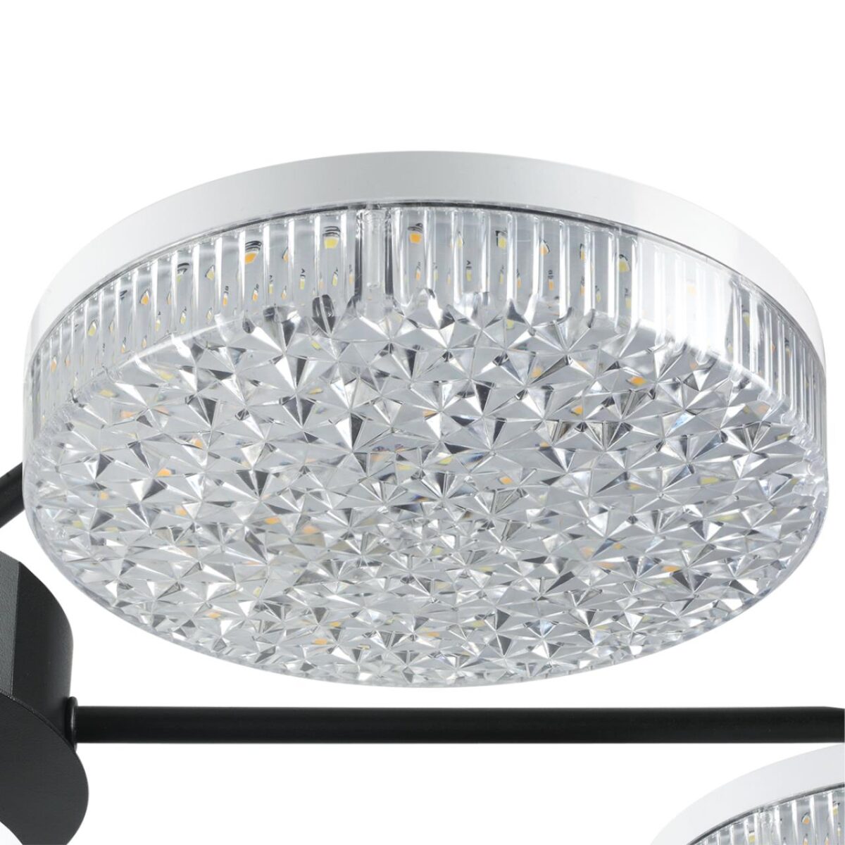 8236/7CL LEDIO LN25 000 черный, металл/акрил Люстра потолочная с ПДУ LED 90W 3000-6000К 220V DIDANA — изображение 2