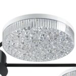 8236/7CL LEDIO LN25 000 черный, металл/акрил Люстра потолочная с ПДУ LED 90W 3000-6000К 220V DIDANA — изображение 2