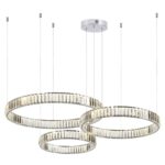 4930/36L L-VISION ODL24 591 хром/прозрачный металл/хрусталь Люстра LED 36W 4000K 4280Лм VEKIA