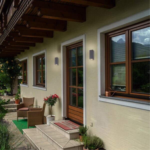 370600 STREET NT19 756 темно-серый Ландшафтный светильник IP54 GU10 2*50W 220V LANDSCAPE