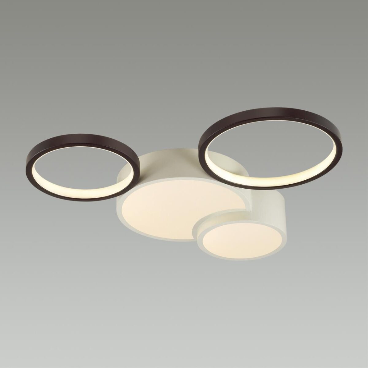 5253/64CL LEDIO LN26 291 белый, черный Люстра потолочная диммир. с ДУ LED 64W 220V NORBERT — изображение 3