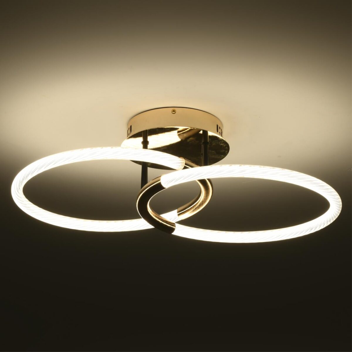 6545/61CL LEDIO LN23 000 золотой, черный Люстра потолочнаяс ПДУ LED 33W 3000-6000K 220V LARA — изображение 3