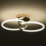 6545/61CL LEDIO LN23 000 золотой, черный Люстра потолочнаяс ПДУ LED 33W 3000-6000K 220V LARA — изображение 3