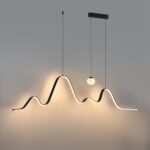 7181/37L HIGHTECH ODL26 283 Подвесной светильник черный/алебастр/металл IP20 LED 37W 2600Лм 3000K 120° 220-240V MOONLIGHT — изображение 2