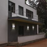 358002 STREET NT19 744 белый Ландшафтный светильник IP54 LED 3000К 2*3W 85-265V KAIMAS