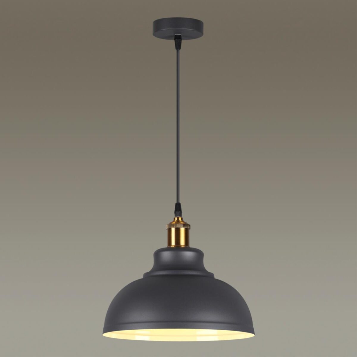 3366/1 PENDANT ODL17 419 темн.серый/бронзовый Подвес E27 60W 220V MIRT — изображение 2