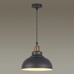 3366/1 PENDANT ODL17 419 темн.серый/бронзовый Подвес E27 60W 220V MIRT — изображение 2