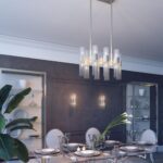 4631/1 HALL ODL20 421 серебристый/стекло/металл.цепочки Подвес G9 1*5W 220V PERLA