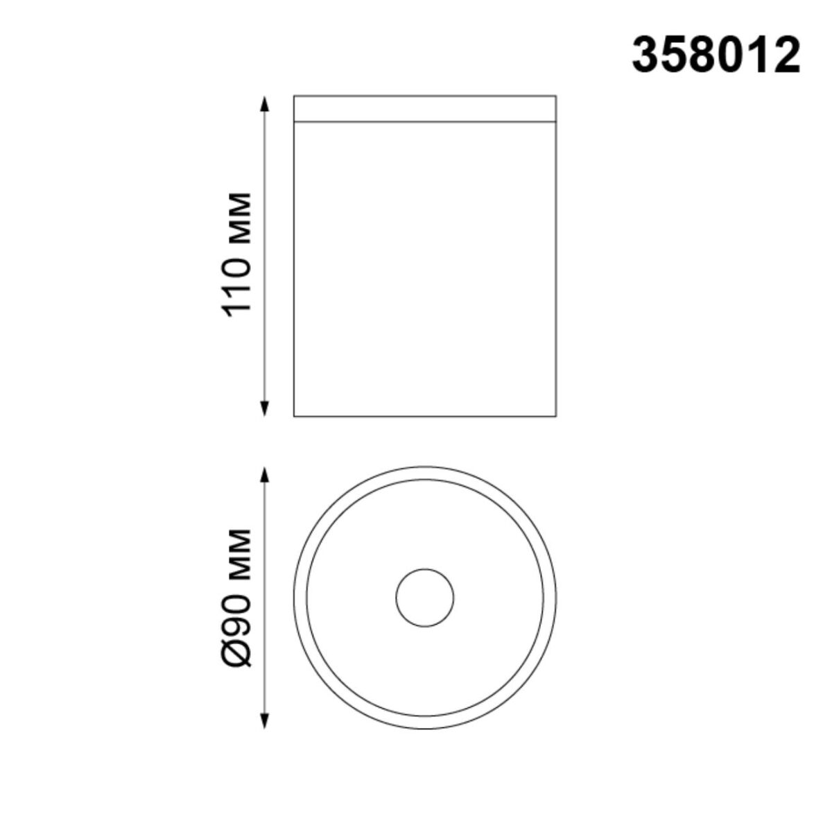 358012 STREET NT19 700 белый Ландшафтный светильник IP65 LED 3000К 6W 220V TUMBLER — изображение 2