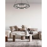 8340/6 MODERNI LN26 254 черный, металл Люстра подвесная GX53 LED 6*7W 220V TORINA