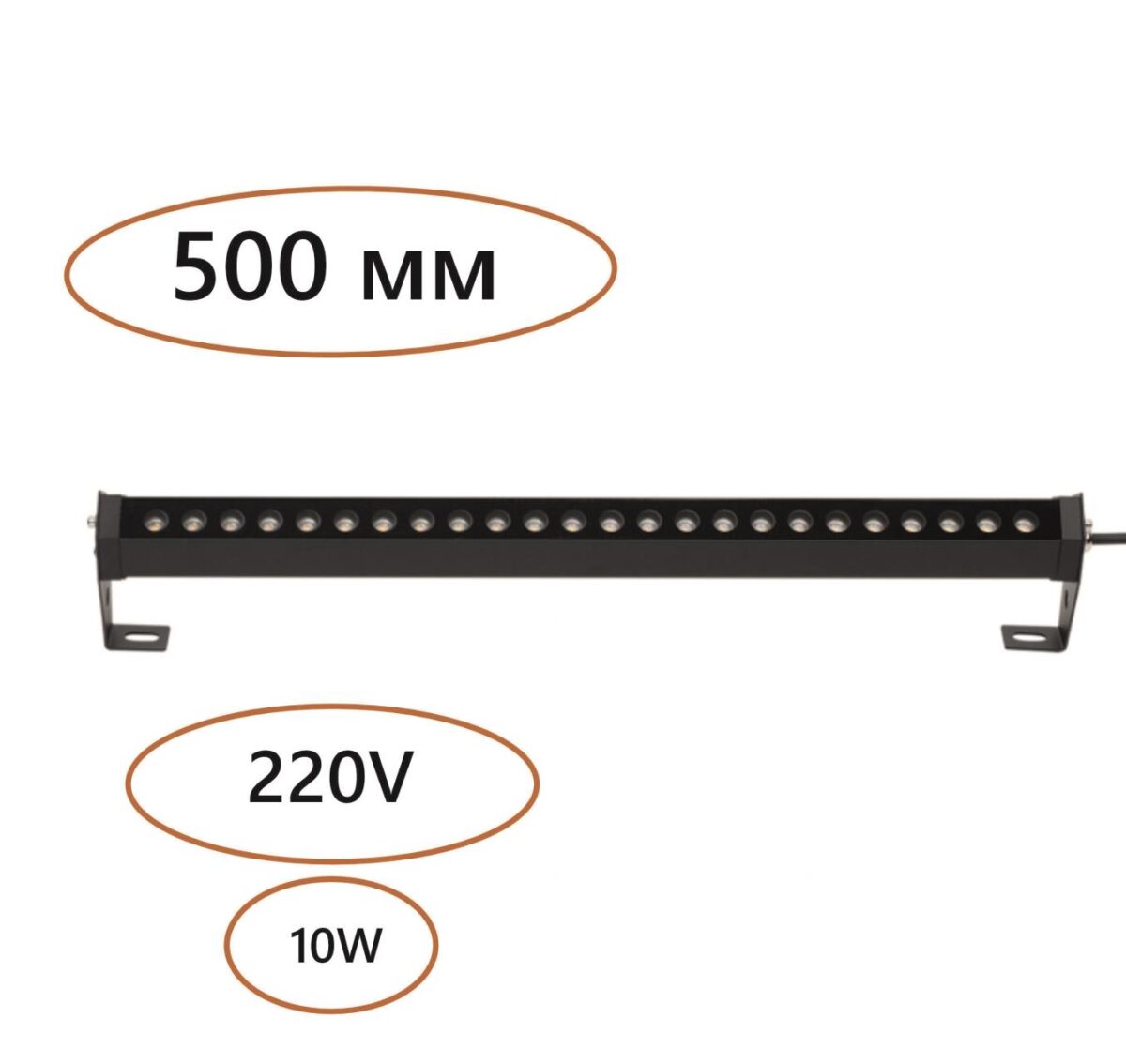 ed8b07d22c25a0f180eb6c48ff58eba2 7040/14WL NATURE ODL25 679 черный/металл Фасадный поворотный на 180° светильник IP65 LED 14W 3000K 24° 759Лм AC220-240V GRAZE — изображение 1