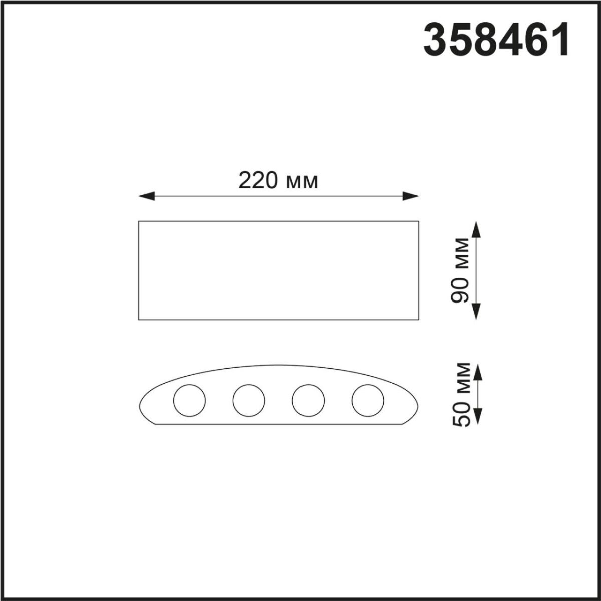 358461 STREET NT20 736 темно-серый  Ландшафтный настенный светильник IP54 LED 4000K 8W 85-265V CALLE — изображение 2