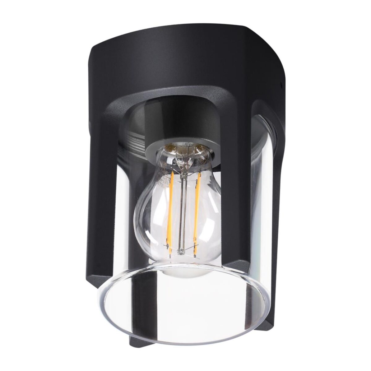 f09db1708dd6f55f7c8a2e625d31826f 370958 STREET NT23 670 черный Светильник ландшафтный IP54 E27 max 20W 220-240V VISIO — изображение 1