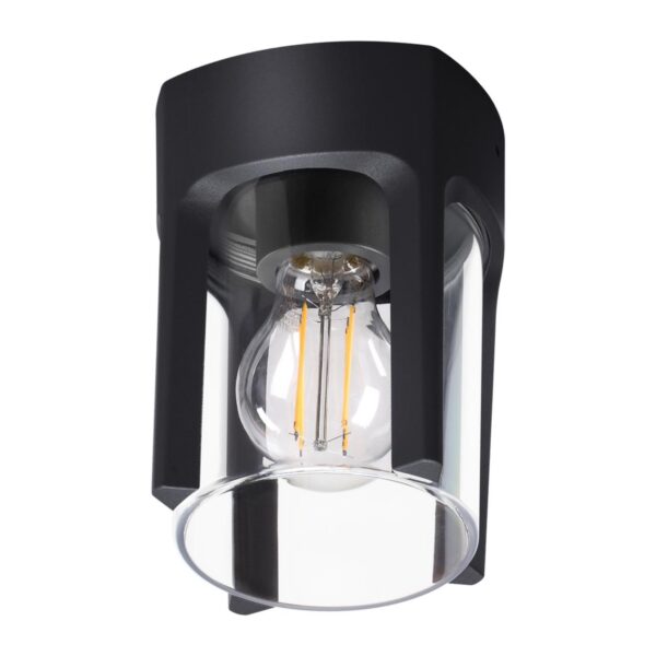 370958 STREET NT23 670 черный Светильник ландшафтный IP54 E27 max 20W 220-240V VISIO