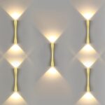 4292/10WL HIGHTECH ODL22 437 золотистый/металл Настенный светильник IP20 LED 10W 536Лм 3000K ANIKA — изображение 2