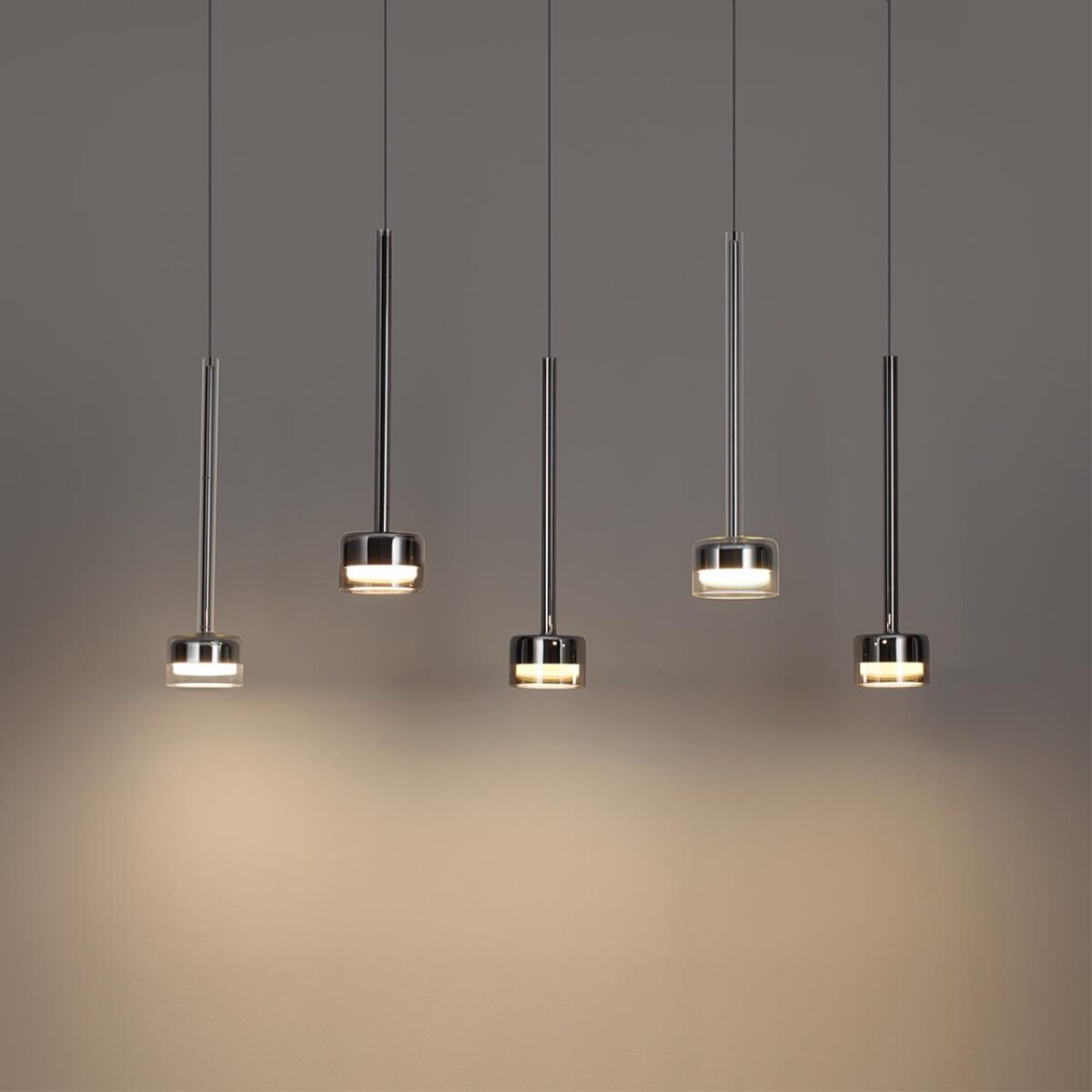 7151/10L HIGHTECH ODL26 347 Подвесной светильник хром/ прозрачное стекло/металл IP20 LED 10W 3000K 220V LASLO — изображение 2