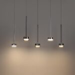 7151/10L HIGHTECH ODL26 347 Подвесной светильник хром/ прозрачное стекло/металл IP20 LED 10W 3000K 220V LASLO — изображение 2