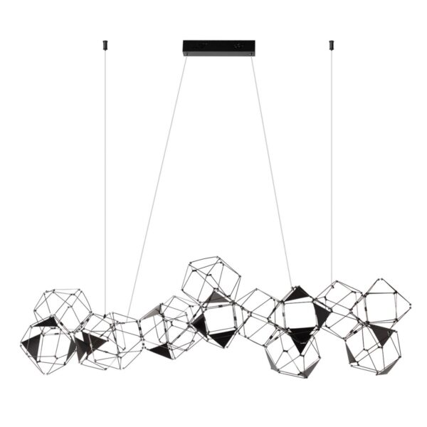 5087/64L L-VISION ODL25 293 черный хром/металл Люстра LED 64W 4000K 3800Лм TRELLIS