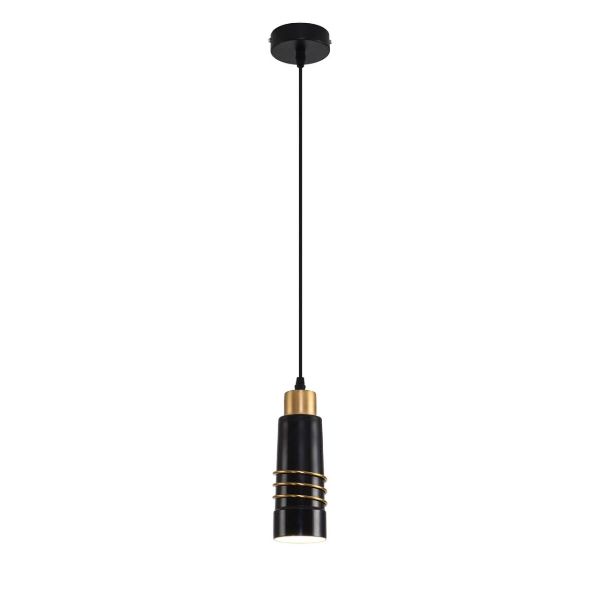 8361/1A MODERNI LN26 523 золото/черный металл/керамика Подвес E27 60W 220V LILO — изображение 3