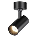 359228 OVER NT23 374 черный Светильник накладной светодиодный IP20 LED 15W 220V 1440Лм 3000К SELENE — изображение 3