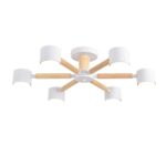 8306/6C COMFI LN26 333 белый, дерево/металл Светильник потолочный GX53 LED 6*7W 220V VUDI — изображение 3