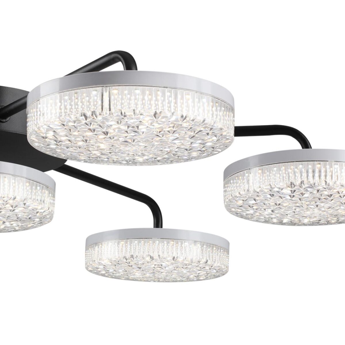 8236/7CL LEDIO LN25 000 черный, металл/акрил Люстра потолочная с ПДУ LED 90W 3000-6000К 220V DIDANA — изображение 3