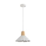8352/1A SUSPENTIONI LN26 325 белый/бежевый, металл/дерево/цемент Подвес E27 60W 220V EOLIANA — изображение 3