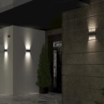 358561 STREET NT21 734 темно-серый Ландшафтный настенный светильник IP54 LED 4000K 8W 85-265V CALLE
