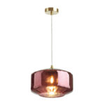 4782/1 PENDANT ODL21 409 бордовый/бронзовый Подвес E27 60W BINGA — изображение 3