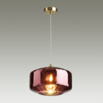 4782/1 PENDANT ODL21 409 бордовый/бронзовый Подвес E27 60W BINGA — изображение 4