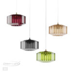 4782/1 PENDANT ODL21 409 бордовый/бронзовый Подвес E27 60W BINGA — изображение 8