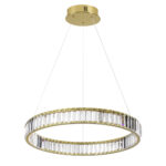 5015/36L L-VISION ODL23 587 золотой/прозрачный металл/хрусталь Люстра LED 36W 4000K 3600Лм VEKIA
