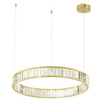 5015/36L L-VISION ODL23 587 золотой/прозрачный металл/хрусталь Люстра LED 36W 4000K 3600Лм VEKIA — изображение 3