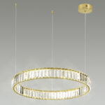 5015/36L L-VISION ODL23 587 золотой/прозрачный металл/хрусталь Люстра LED 36W 4000K 3600Лм VEKIA — изображение 4