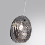 5038/1 MODERN ODL24 367 черный/дымчатый/металл/стекло Подвес G9 1*40W MUSSELS — изображение 5