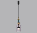5046/12LA L-VISION ODL24 368 черный/фиолетовый/металл/стекло/керамика Подвес LED 12W 4000К 1400Лм PALLETA — изображение 4