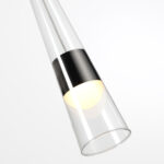 5044/12L L-VISION ODL24 000 глянц.темн.хром/прозрачный/металл/стекло Подвес LED 12W 3000K 1334Лм LUMP — изображение 5