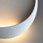 7005/7WL HIGHTECH ODL25 297 Настенный светильник белый ice crack/акрил IP44 LED 7W 347Лм 3000K CRI > 90 VELA — изображение 3