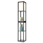 8092/1F COMFI LN26 460 черный/белый, дерево/текстиль Торшер Е27 1*60W 220V PRACTIC — изображение 7